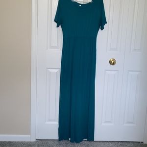 Teal Maxi Dress